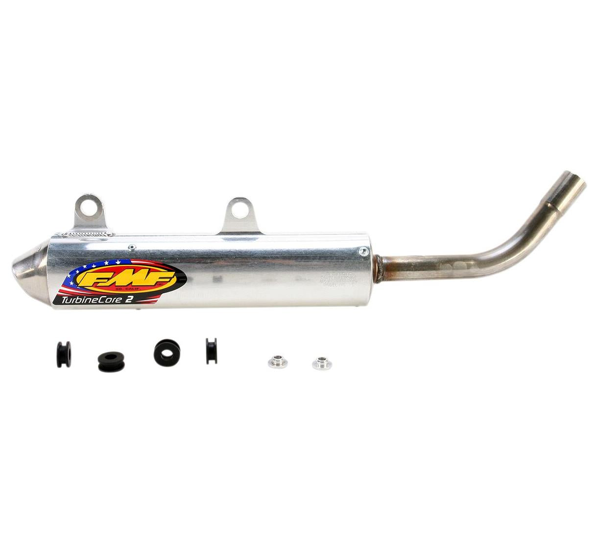 FMF TurbineCore 2 Slip-On Spark Arrestor Exhaust Silencer For KTM XC-W 300 2011-2016